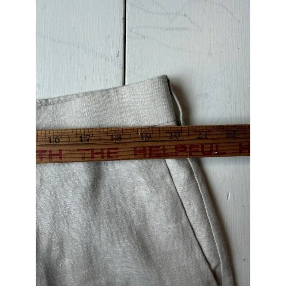 Cubavera Mens Linen Blend Summer Pants Light Tan Size 40 x 30